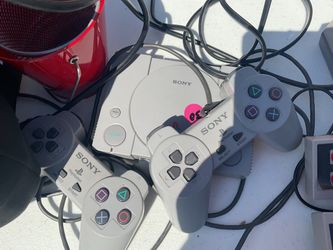 Mini play station one Family Computer System with Controllers