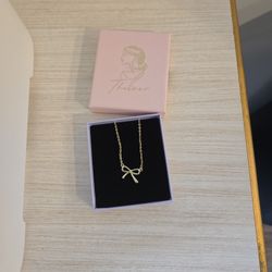 Cute Bow Necklace 