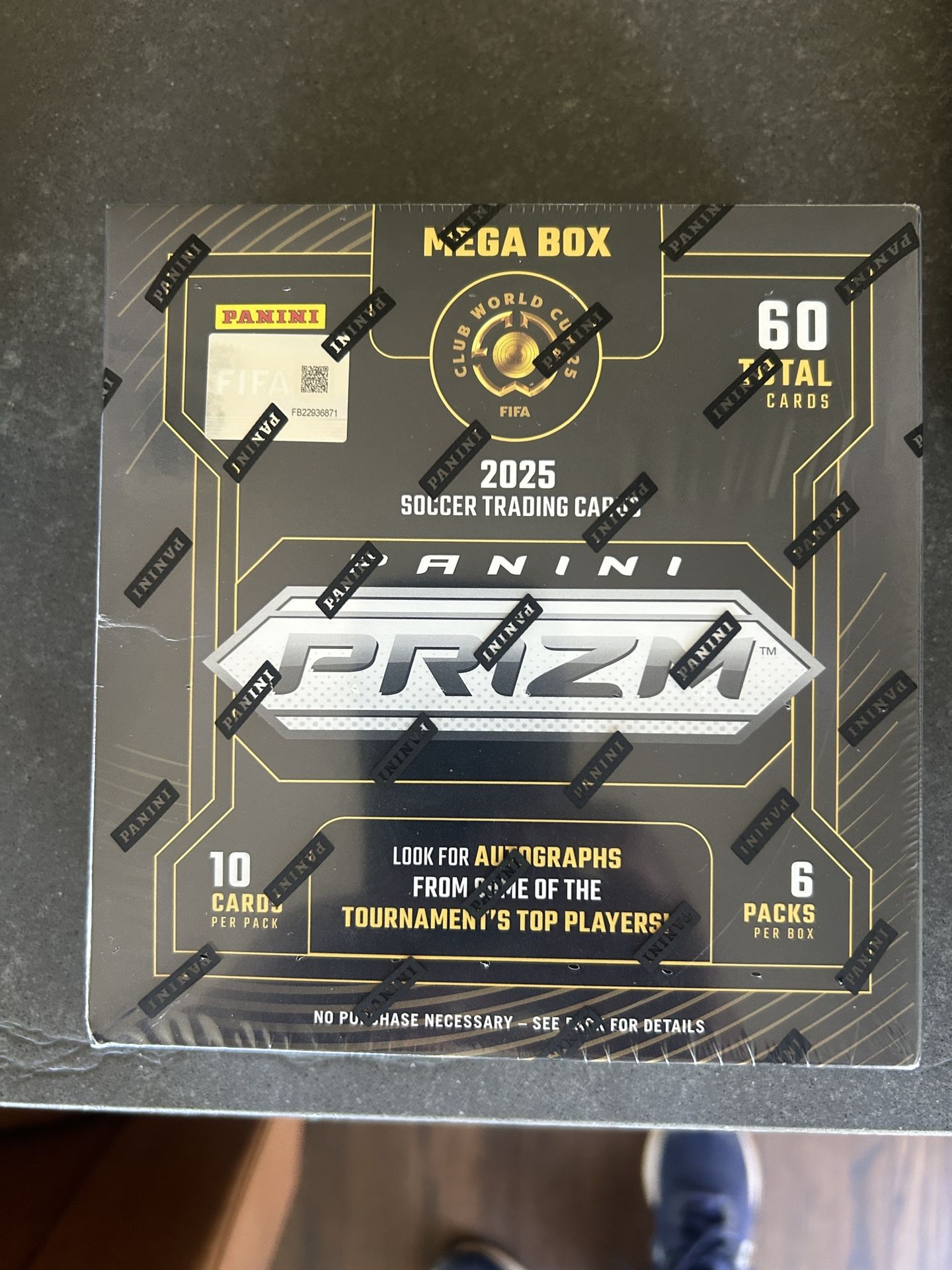 2025 Panini Prizm World Cup Soccer Mega Box Sealed 