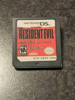 Nintendo DS resident evil