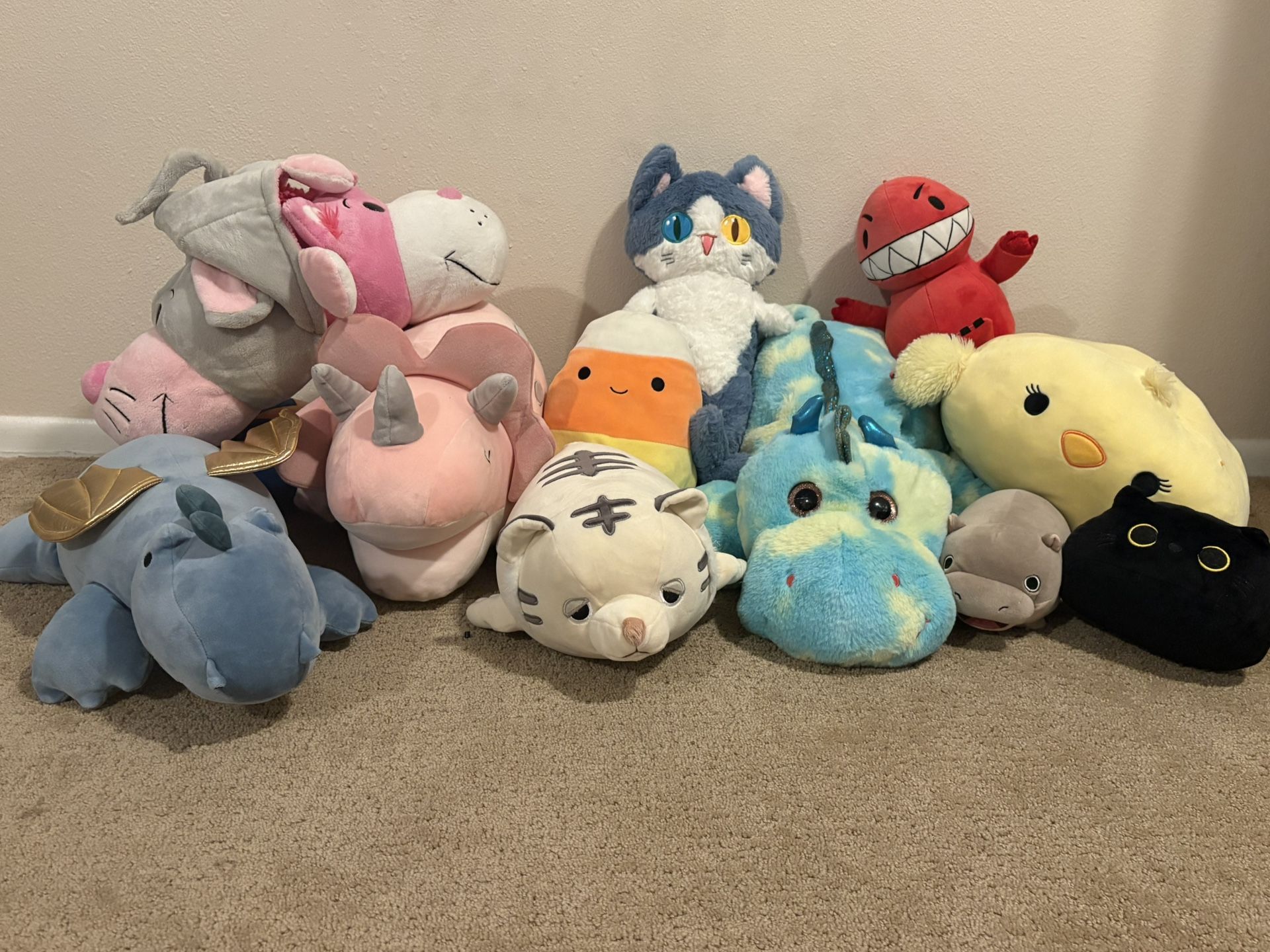 Amazing closet clean out - so many stuffed animals! $5 each OBO for all!