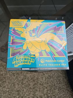 POKEMON CENTER  Ascended Heroes PC Elite Trainer Box SEALED PC ETB Pokémon TCG