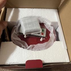LED Burgundy 3 Wick Candle