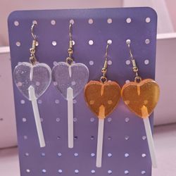 Large Lollipop Earrings