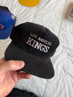 Vintage Los Angeles Kings Corduroy Snapback Hat