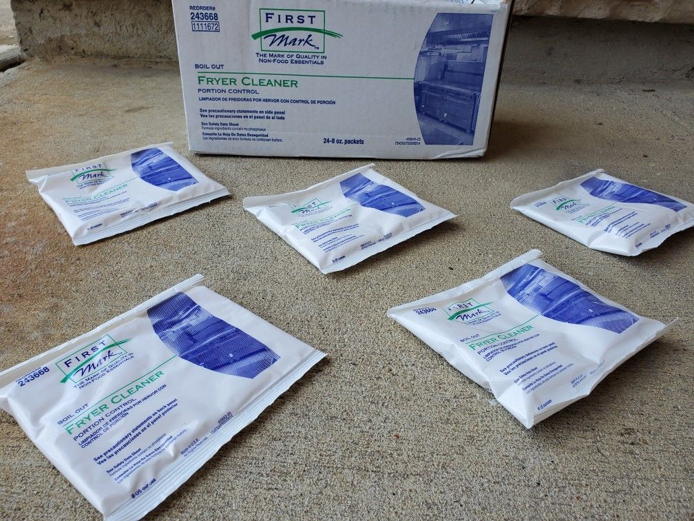 ECOLAB FIRST MARK FRYER CLEANER (BRAND NEW!!!!!!!!!!!!!!)