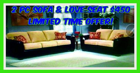 Sofa sale ends soon!!! 2pc. $450