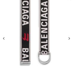 Balenciaga Ring Belt—- New With Receipts