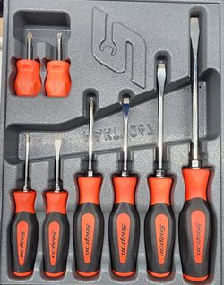 Snap-on Screwdriver Set with Tray