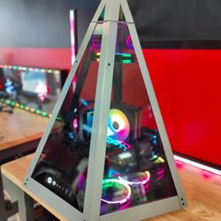 RTX 5060 Ti Pyramid Gaming Build – Financing & Warranty Options Available- Plug And Play