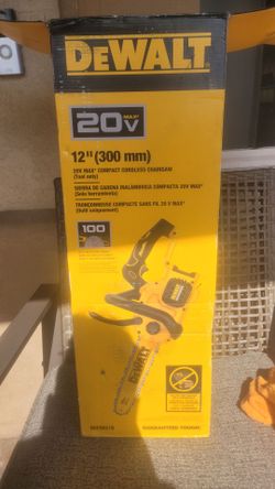 Dewalt 20V 12" Compact Chainsaw Tool Only!!!