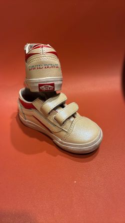 David Bowie Vans - 6.5 Toddler