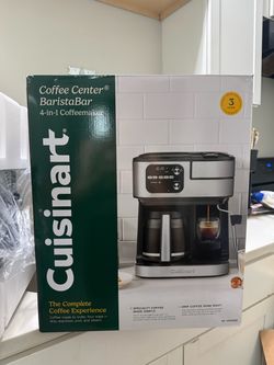 BRAND NEW IN BOX Cuisinart 4-in-1 Coffee Maker