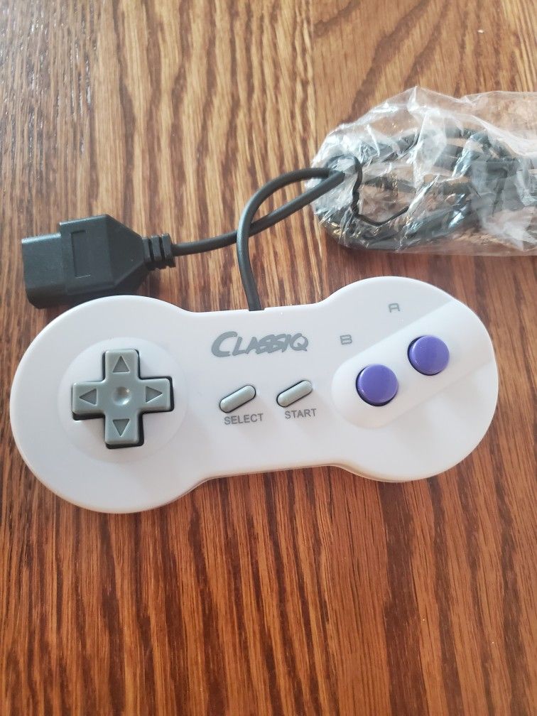 Classiq Dog Bone Style Controller Classiq for Nintendo Entertainment system nes brand new