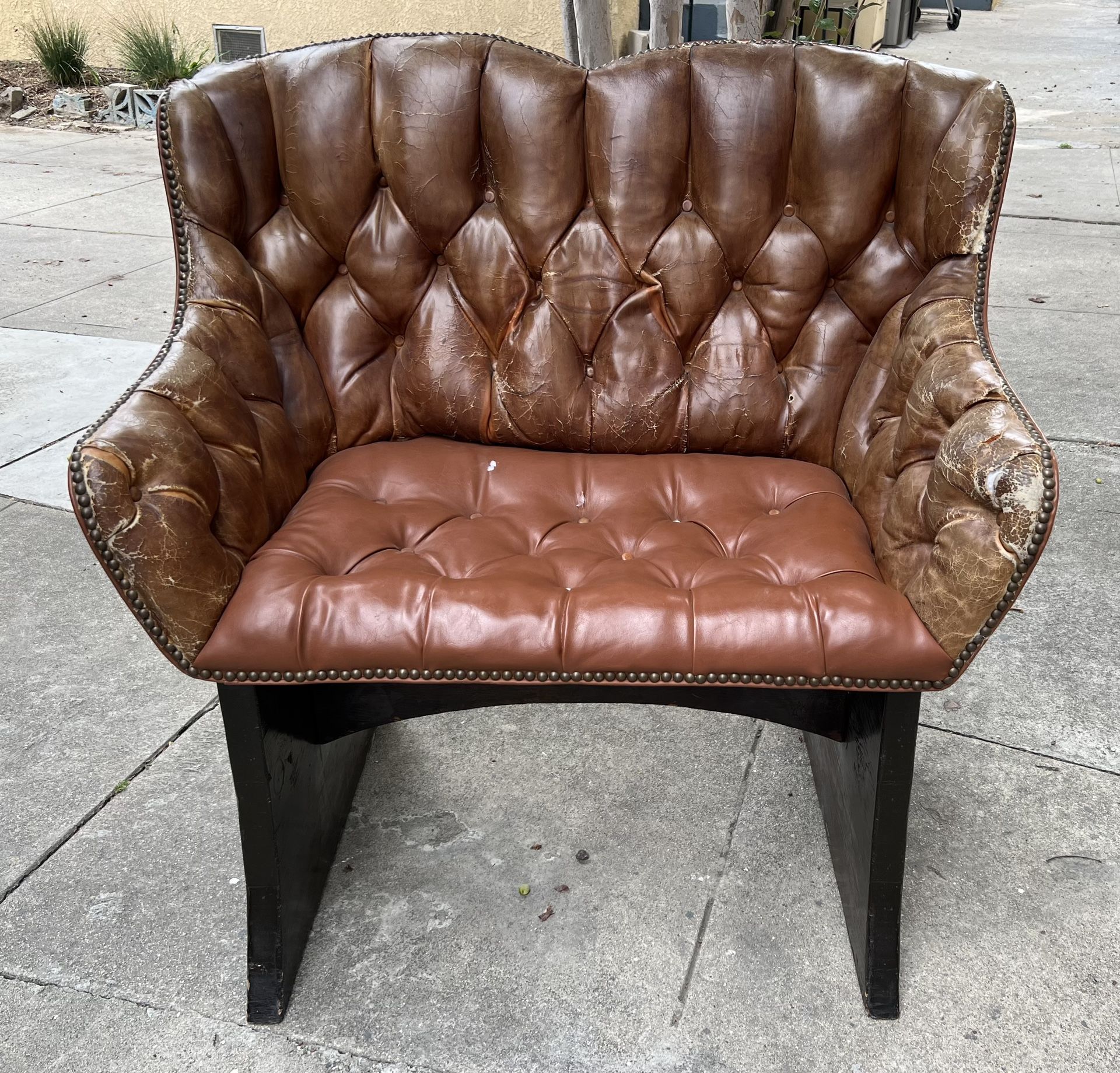 Vintage Sleigh Bench Seat