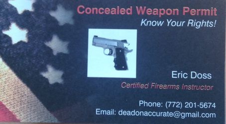 Concealed Weapon Permits