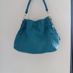 Cole Haan Turquoise Leather Bag