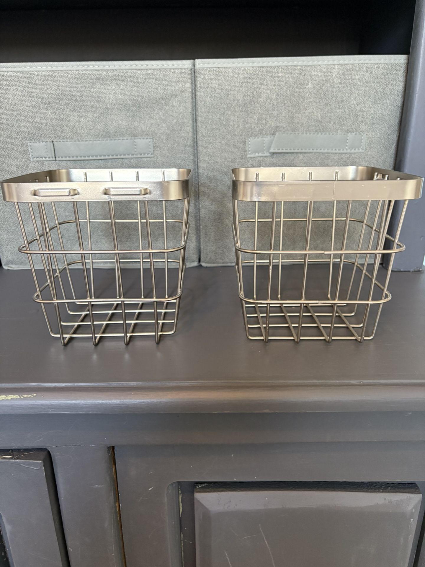 Metal Storage Containers $4  Each NEW 