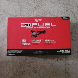 Milwaukee M18 Fuel  4-1/2"/5" Grinder  $130 Firm 