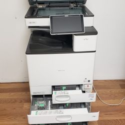 Ricoh MPC 3004ex Fax, Dual Scanner, Network Printer / Wireless / WIFI / Tabloid