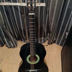 Brand New Acoustic Guitar, Already Setup, Tuned And Ready To Go, Plays And Sounds Great. 