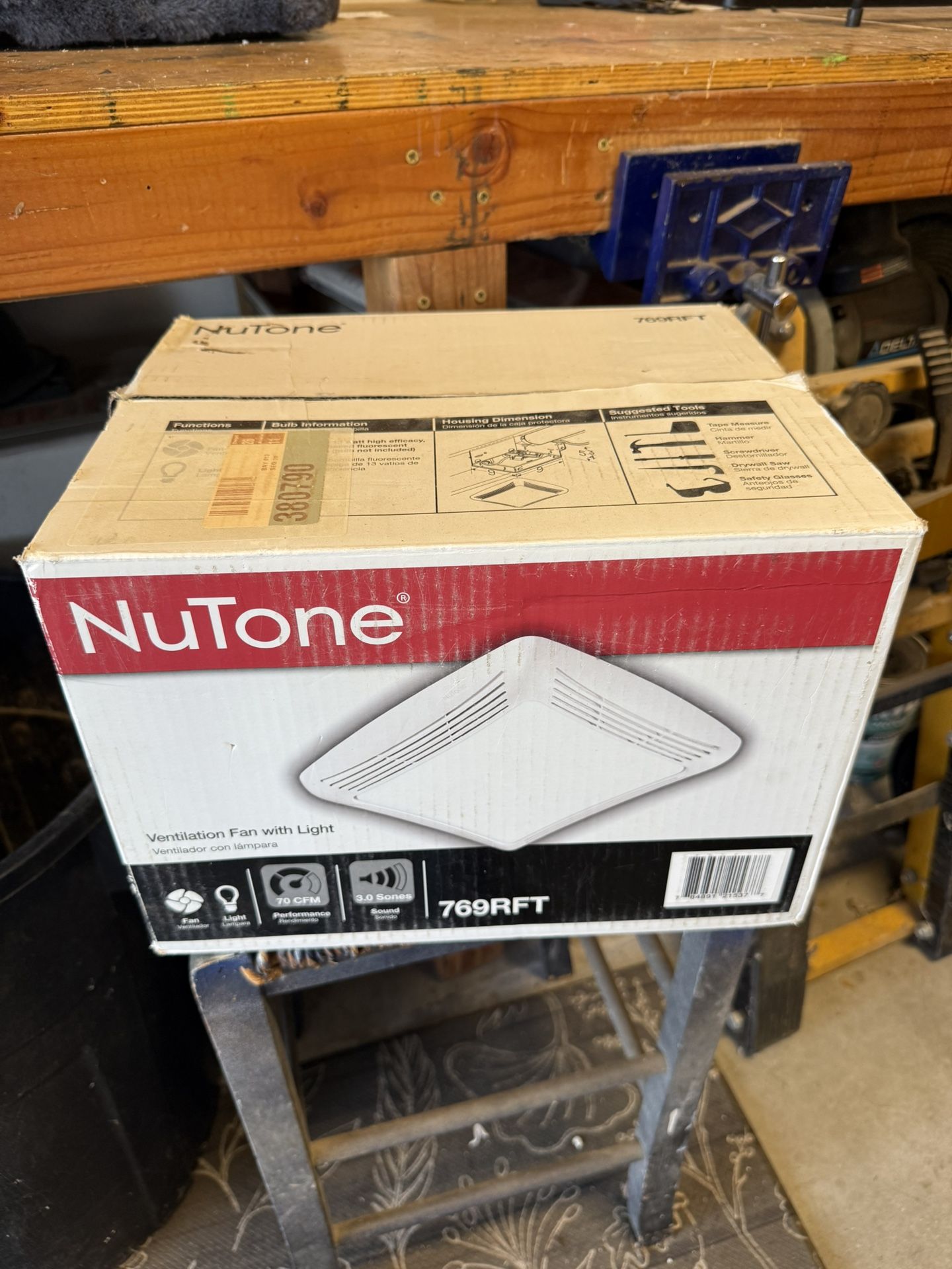 Bathroom Fan NuTone 769RFT