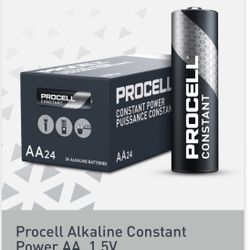 24 Duracell Procell Professional Alkaline Batteries AA Exp: MAR 2032