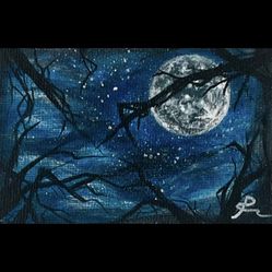 Magnetic Hand Painted Landscape Model #4