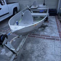14 Foot Aluminum Fishing Boat 