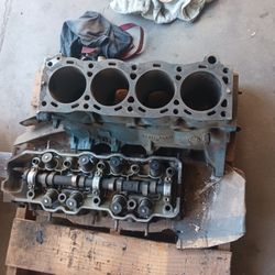 22R 22RE Toyota Block Head Crank