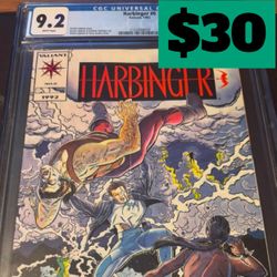 Harbinger #0 CGC 9.2