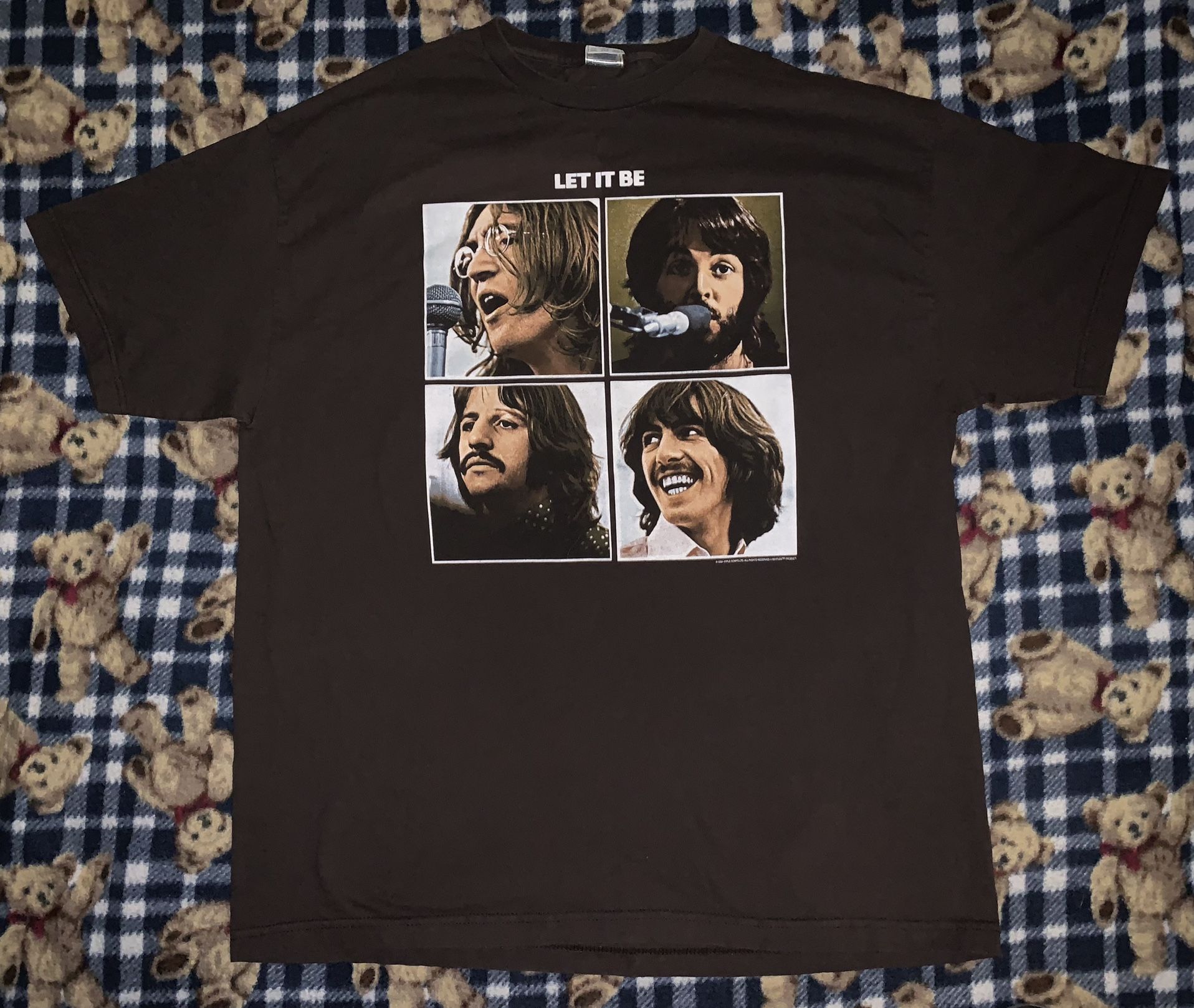 ビートルズ 2004 let it be ヴィンテージTシャツ 80' 90' The Beatles
