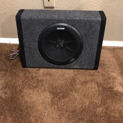 Kicker Box with Amp