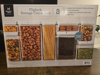 Member Mark Fliplock Storage Container