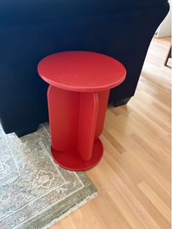 Urban Outfitters Red Side Table