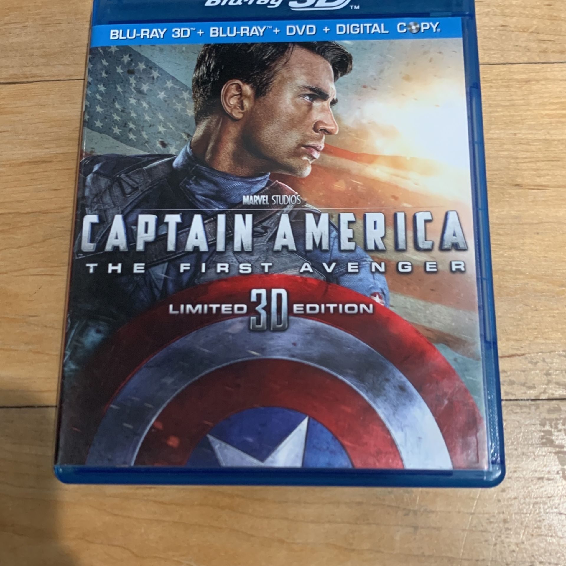 Captain America “The FirstAvenger” 3D Blu-ray+Blu-ray+DVD