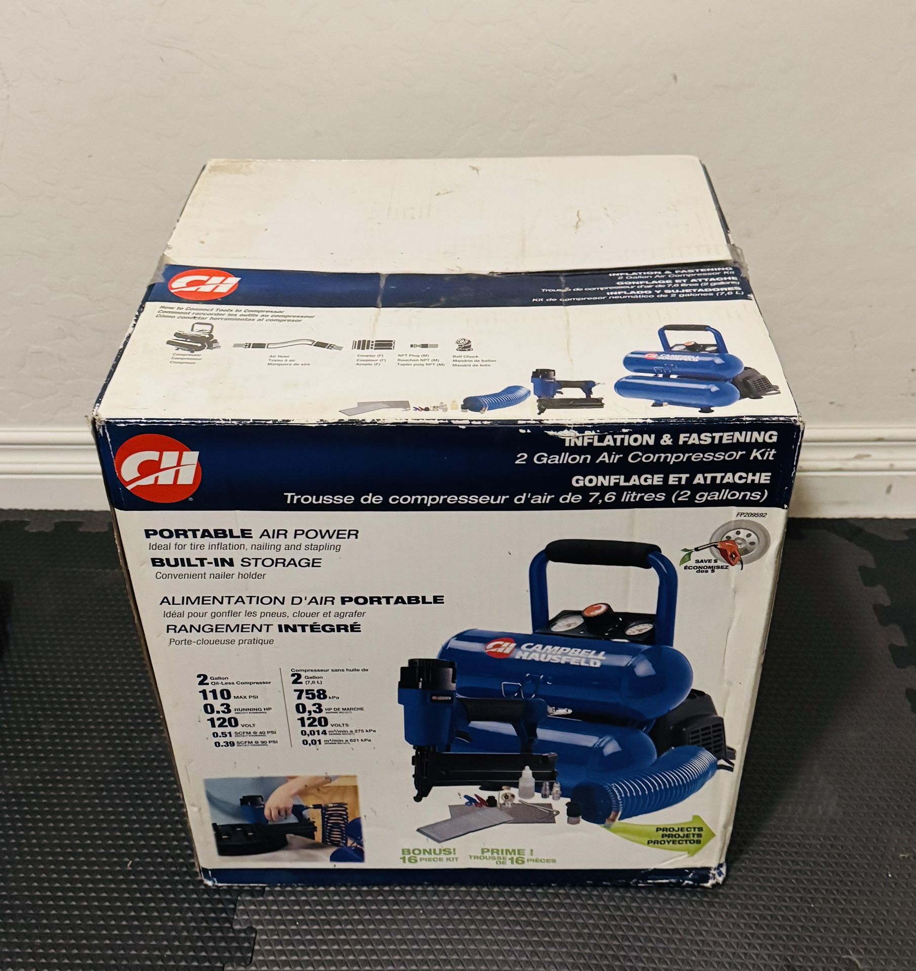 CH Campbell Hausfield Air Compressor