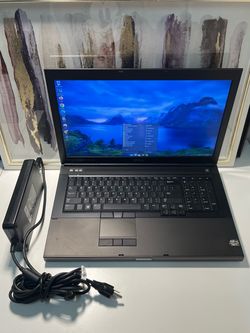 Dell Precision M6700 Laptop Notebook 17” Intel i7 4GB RAM 64GB SSD Windows 11 w/ Charger - $99