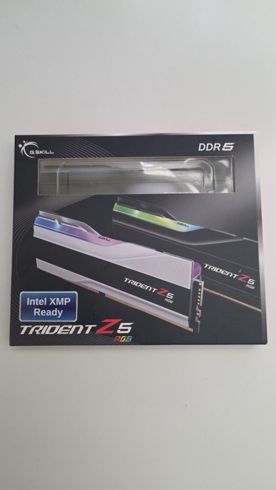 G.SKILL Trident Z5 RGB Series (Intel XMP 3.0) DDR5 RAM 32GB (2x16GB) 6400 Black