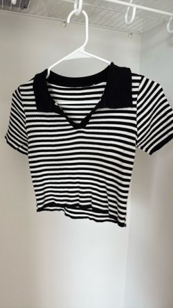 Stripe Crop Top 