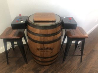 Jack Daniels Whiskey Barrel Arcade Machines