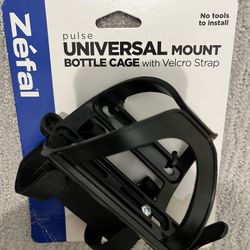 Zefal Pulse Universal Mount Bottle Cage With Velcro Strap