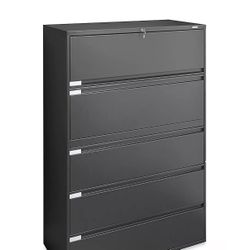 Uline 5 Drawer Fileing Cabinet 