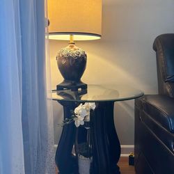 Round Glass Top Tables
