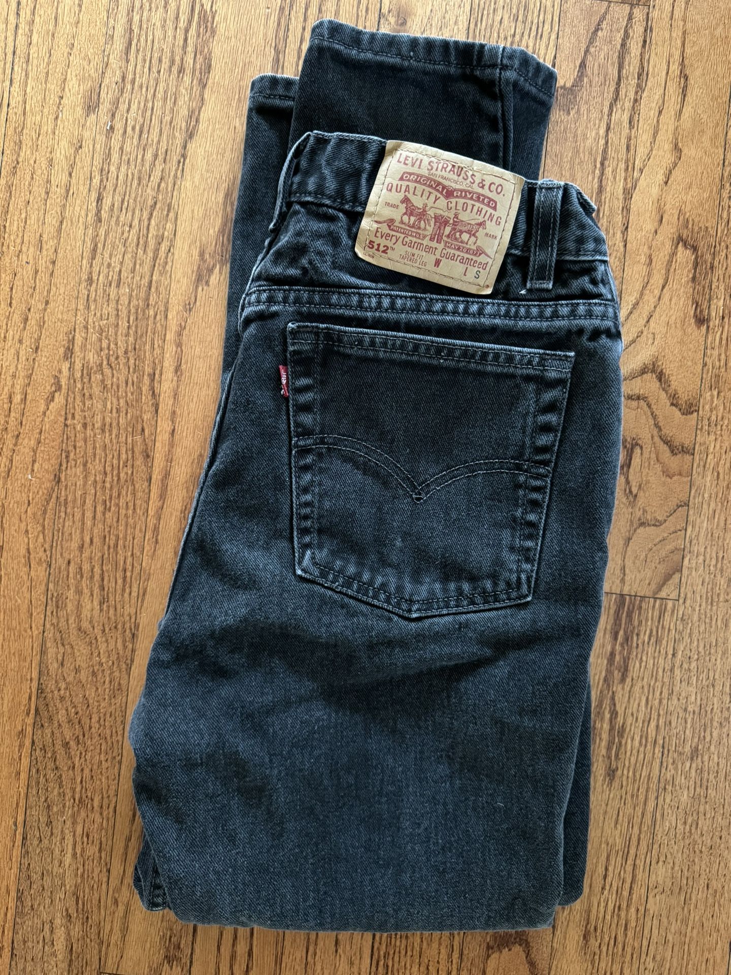 Womans Black 512 Levi’s Jeans (see Photos For Sizing)