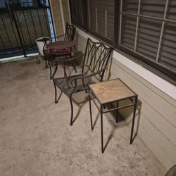 Rot Iron Patio Chairs And Tables 