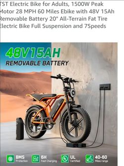 New 1500w Ebike