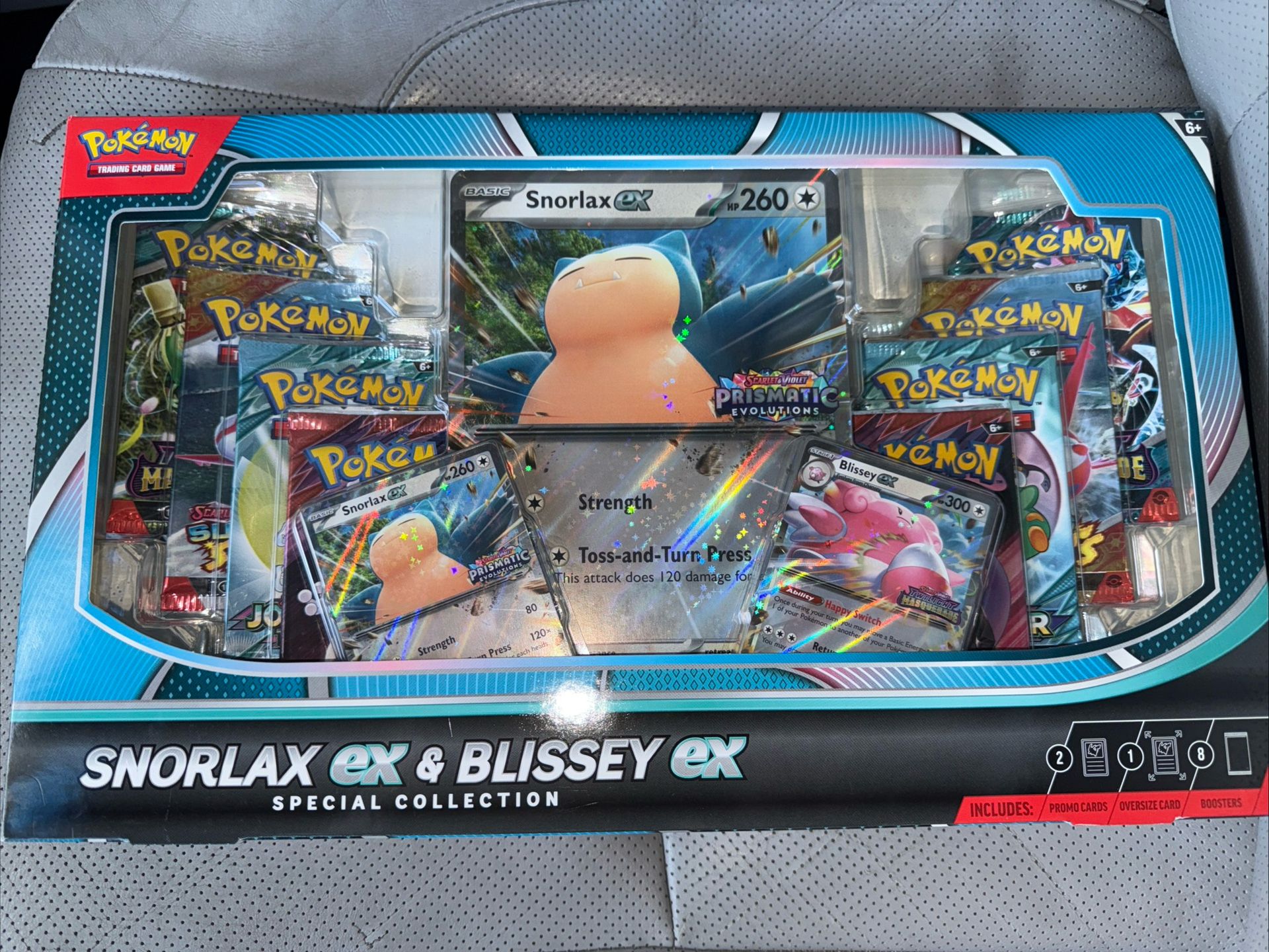 Pokemon Snorlax Ex & Blissey Ex Special Collection Box (NEW & SEALED)