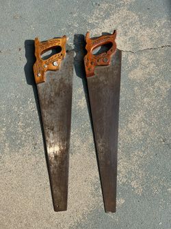 Vintage Disston USA Handsaws