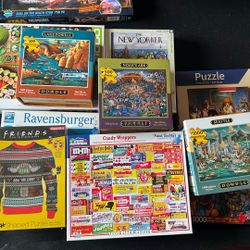13 Assorted Puzzles